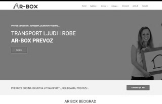 izrada sajta za Ar Box Selidbe