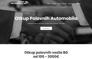 izrada sajta za Otkup polovnih automobila