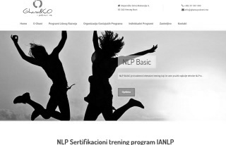 izrada sajta za Nlp Sertifikacioni Trening