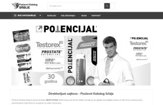 izrada sajta za Poslovni katalog Srbije