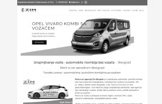 izrada sajta za Rent A Car Beograd