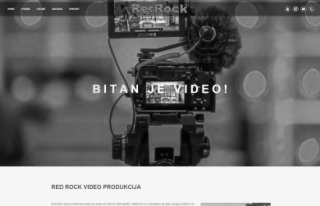 izrada sajta za RED ROCK VIDEO PRODUKCIJA